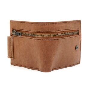 Premium Brown Leather Wallet for Men – Stylish RFID Blocking Wallet